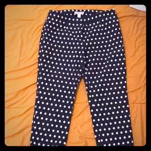 FOEVER 21:Essentials line polka dot chinos